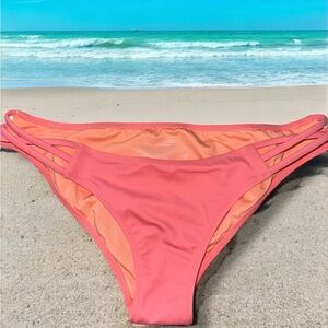 Victoria's Secret Coral Bikini Bottom Classic Cut NWOT